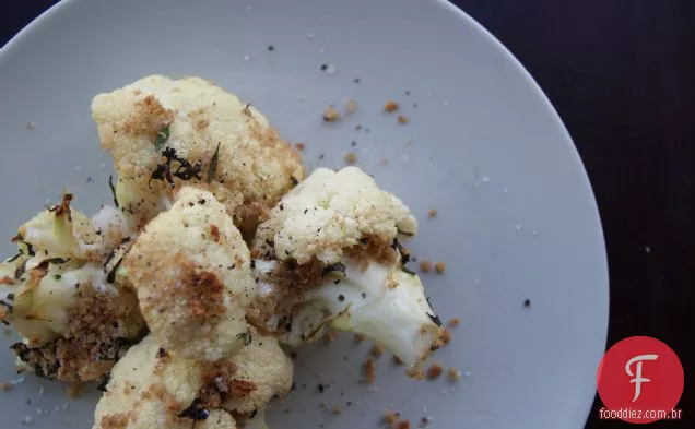Couve-Flor Herbada Com Migalhas De Pão