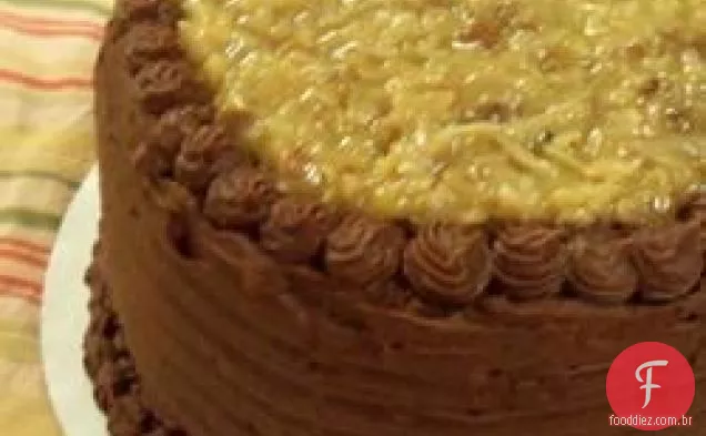 Bolo De Chocolate Alemão Da Família Willard