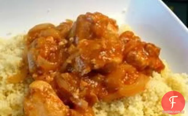 Tagine de frango com cuscuz