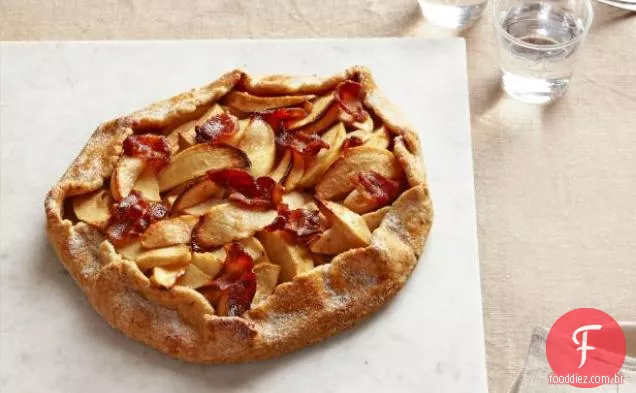 Maçã - Bacon Galette
