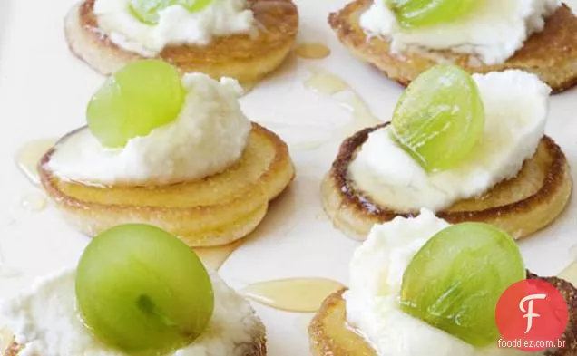 Cornmeal Blini Bites