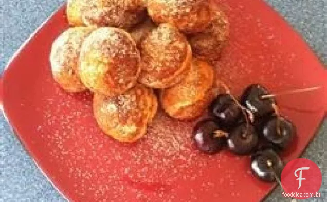 Dansk Aebleskiver (Donuts Dinamarqueses)