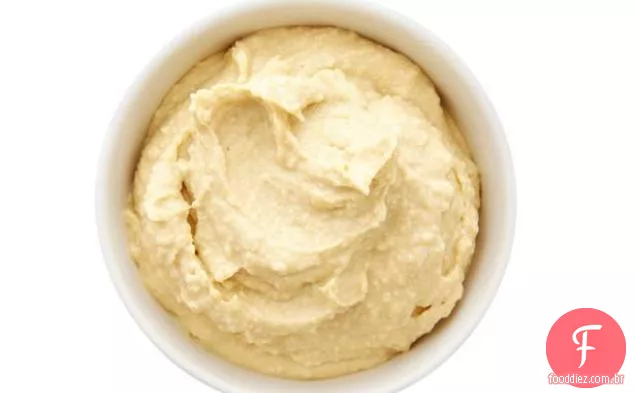 Creme azedo e Hummus de cebola