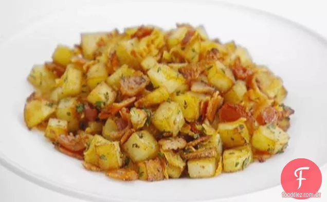 Bacon e batatas Pancetta