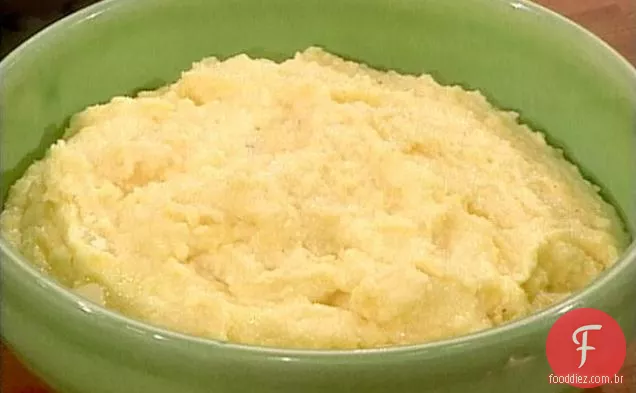 Polenta com queijo
