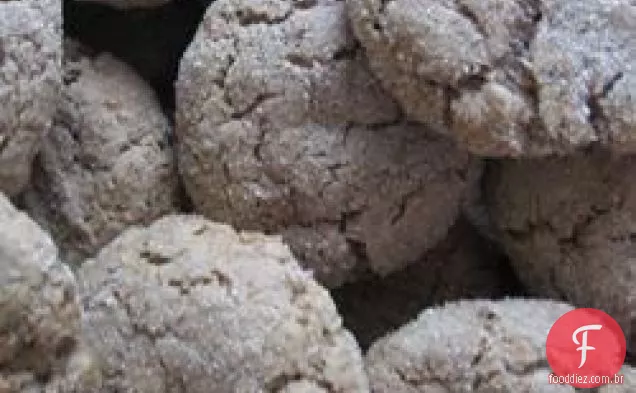 Biscoitos Macios De Açúcar De Trigo Integral