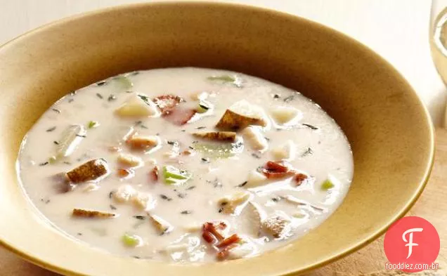 Novo! Nova Inglaterra Clam Chowder