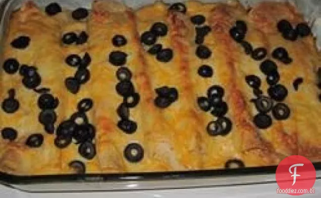 Enchiladas De Frango Rápido