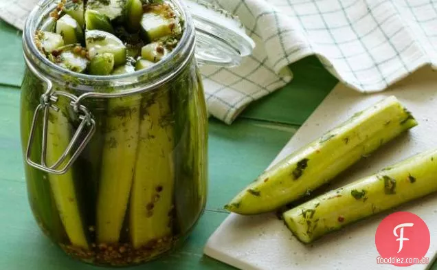 Picles De Endro Picante Caseiros