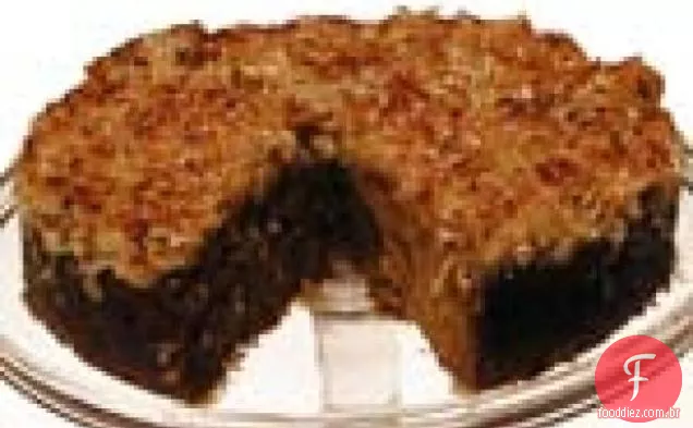 Bolo de aveia com coco