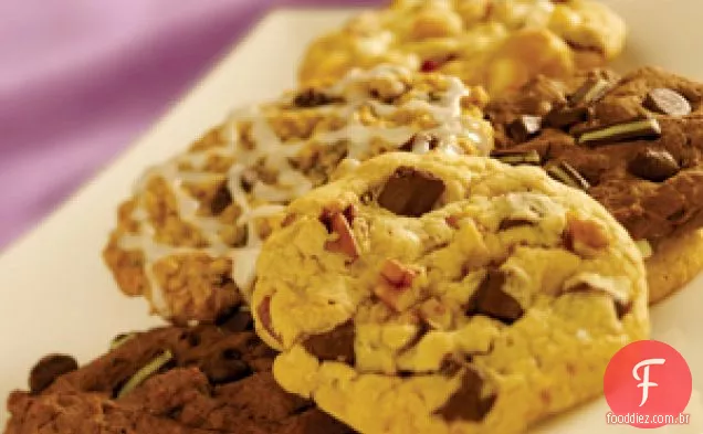 Biscoitos De Aveia Com Passas