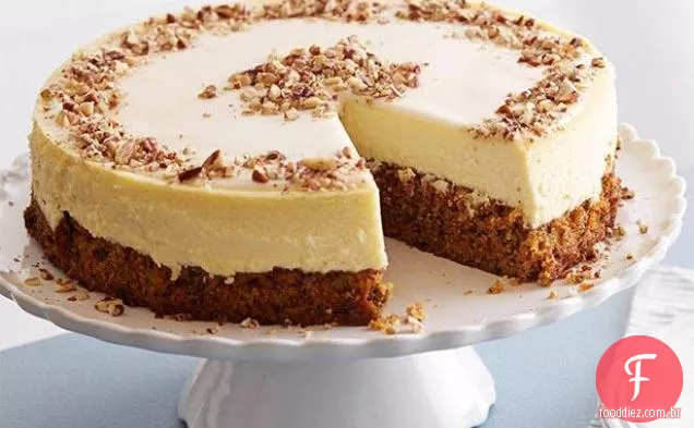 Bolo De Cenoura-Cheesecake