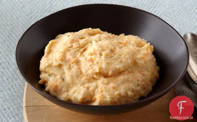 Purê De Batata, Cenoura E Couve-Flor