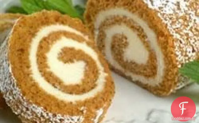 Libby's ® Pumpkin Roll Com Recheio de Cream Cheese