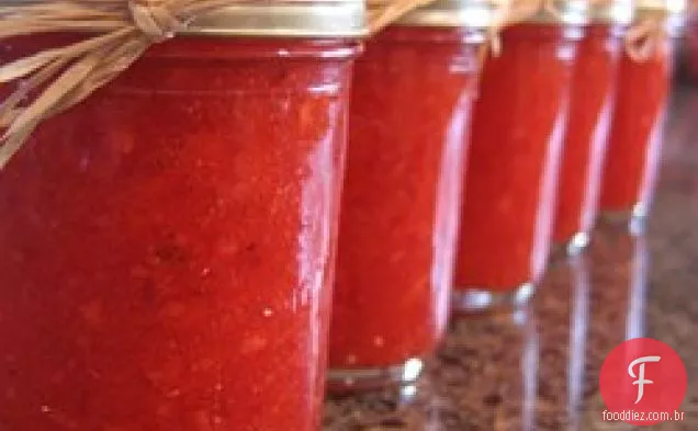 Como fazer geléia de morango com Freezer