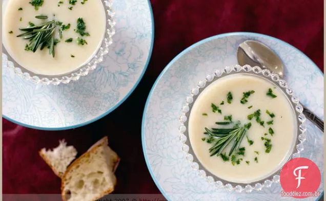 Sopa De Couve-Flor De Alecrim