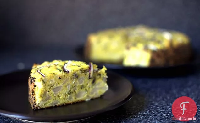 Bolo De Couve-Flor E Parmesão