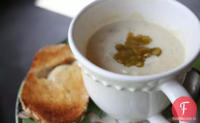 Creme Francês De Sopa De Couve-Flor