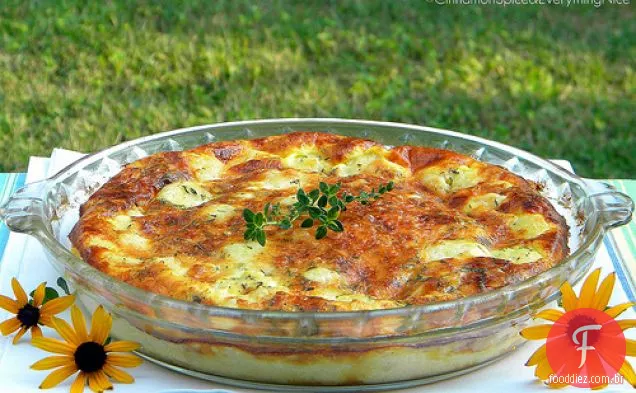Quiche Crustless Da Couve-Flor