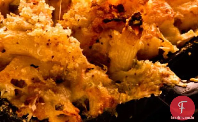 Penne Assado Com Queijo Com Couve-Flor E Crème Fraîche