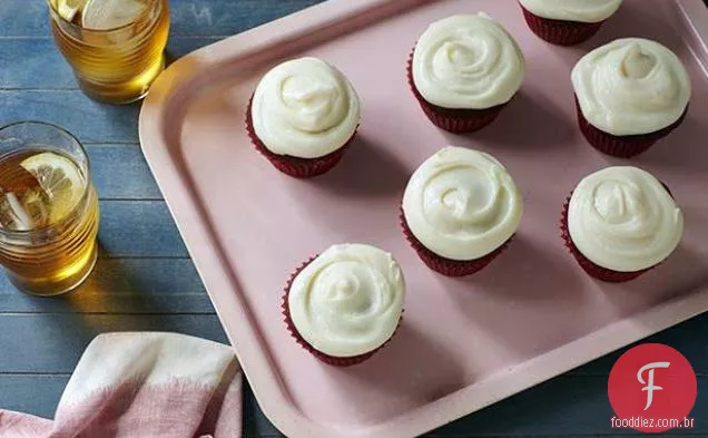 Cupcakes De Veludo Vermelho