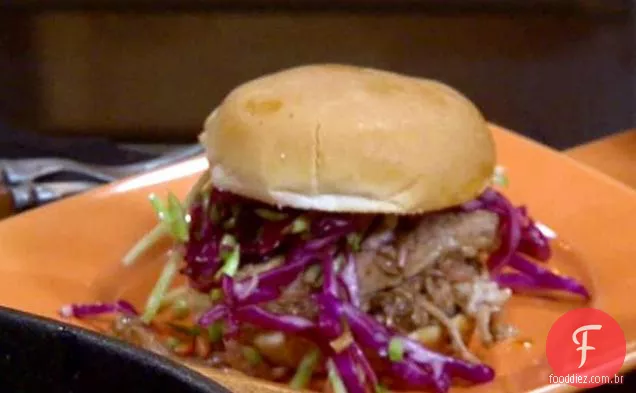 Chocolate Porco Assado Sliders