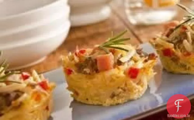 Caçarolas Hashbrown À Mão