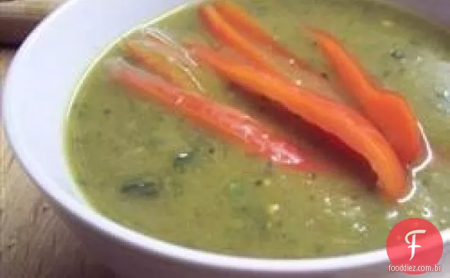 Sopa Jamaicana De Espinafre