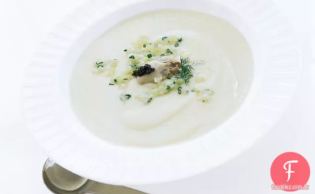 Vichyssoise da couve-flor de Leviton