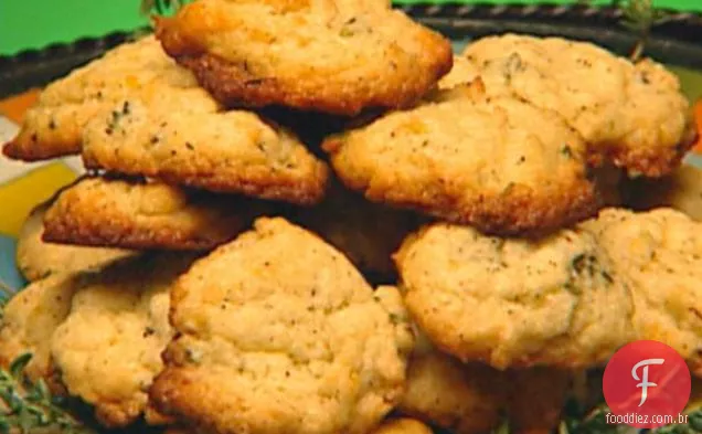 Biscoitos De Azeite De Tomilho Limão