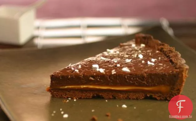 Torta De Chocolate Duplo com Dulce De Leche