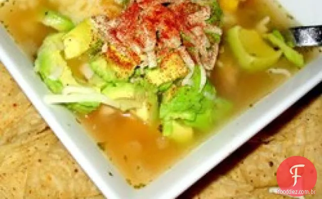 Sopa de tortilla de Zeke