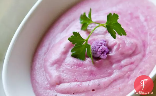 Sopa De Couve-Flor Rosa