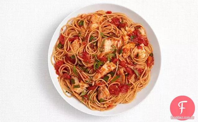 Macarrão Picante Com Tilápia