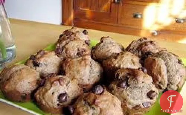 Chocolate Chip Banana Muffins