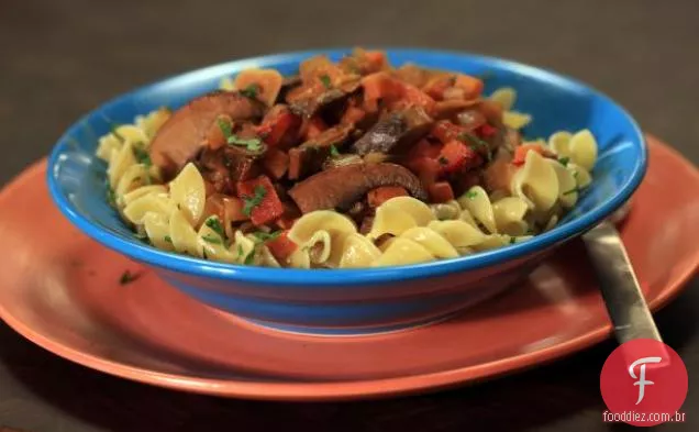Húngaro Portobello Paprikash