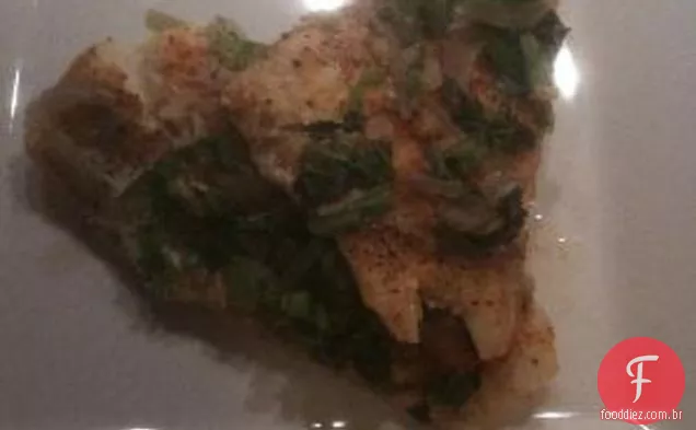Arinca Assada Com Coentro E Especiarias Cajun