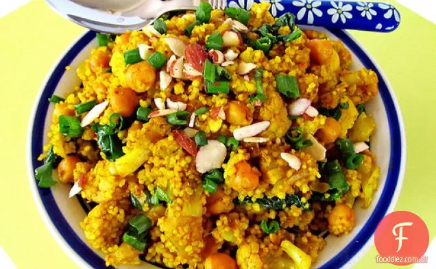 Cuscuz De Grão De Bico E Couve-Flor