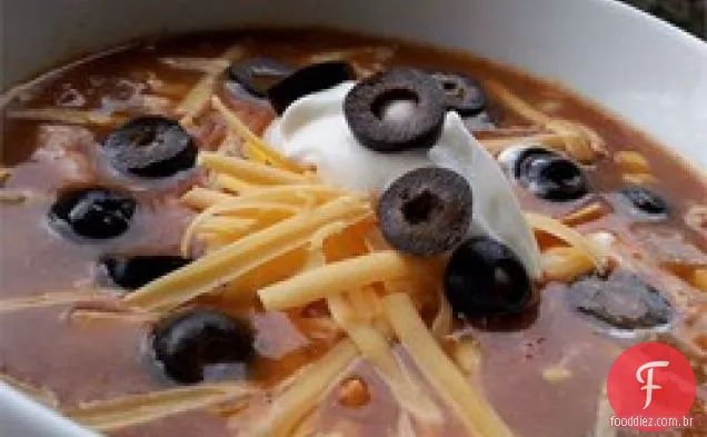 Sopa De Enchilada De Frango