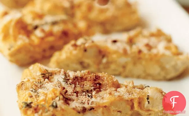 Fritada de couve-flor salteada com tomilho