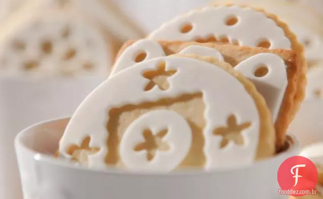 Biscoitos De Limão De Renda