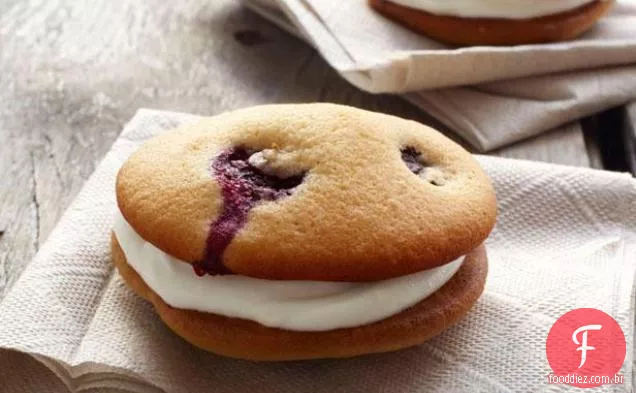 Blueberry-Lemon Whoopie Pies