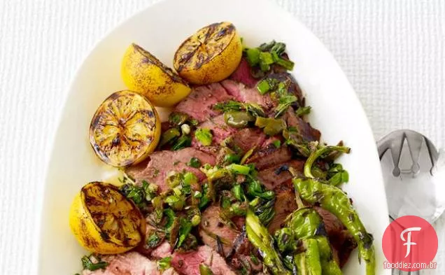 Bife Com Salsa De Azeitona