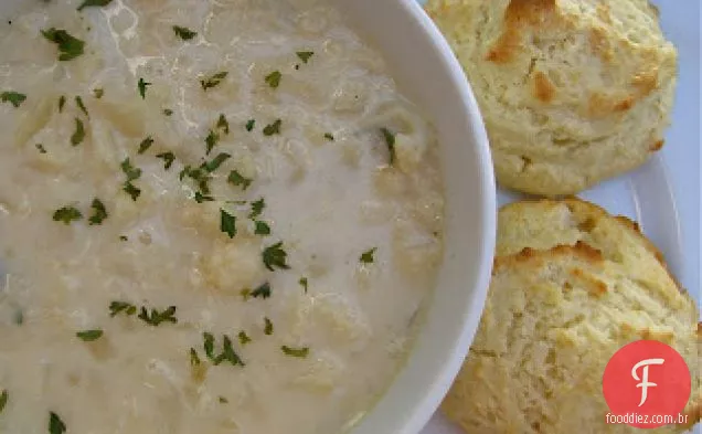 Sopa Cremosa De Couve-Flor