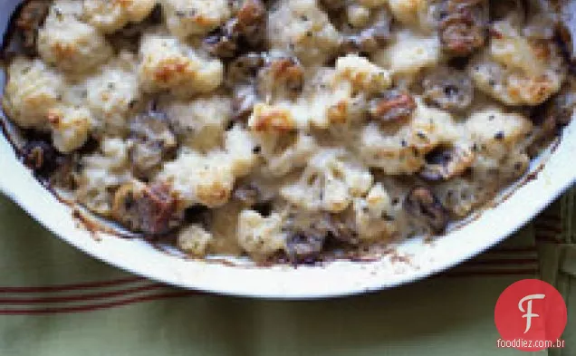 Couve-Flor E Gratinado De Castanha