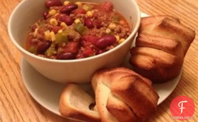 Dia Ocupado Lento Fogão Chili