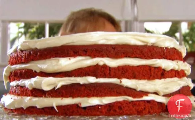 Bolo De Veludo Vermelho