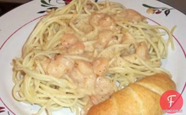 Massa Cremosa De Camarão Cajun