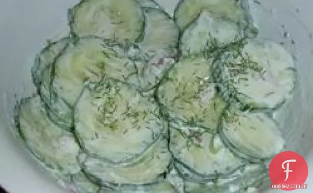 Salada De Pepino De Verão
