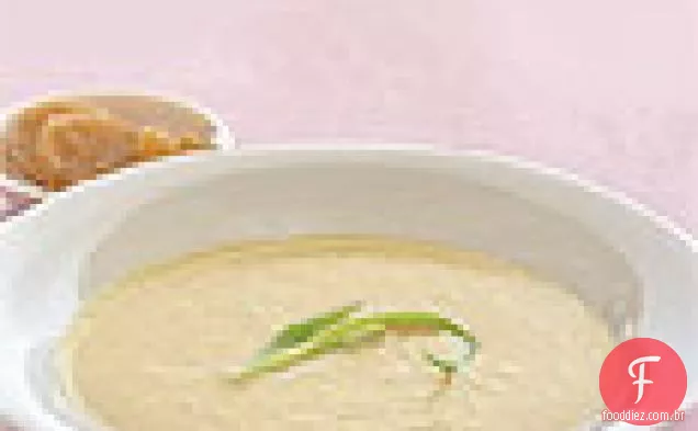 Creme de sopa de couve-flor